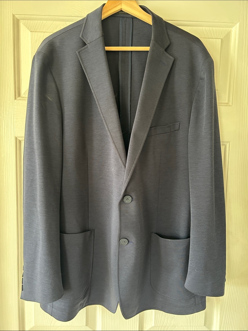 Calvin Klein Navy Two-Button Sport Coat